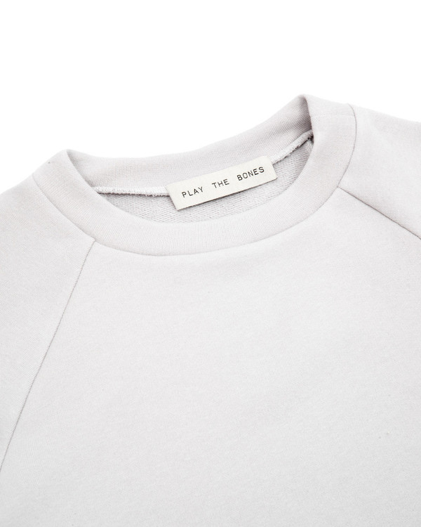 Unisex Play the Bones Raglan Crewneck - Bone Unisex Play the Bones Raglan Crewneck - Bone