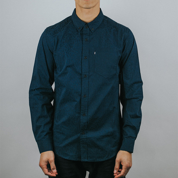 Men's WOLF & MAN VLADIMIR - BLUE Men's WOLF & MAN VLADIMIR - BLUE