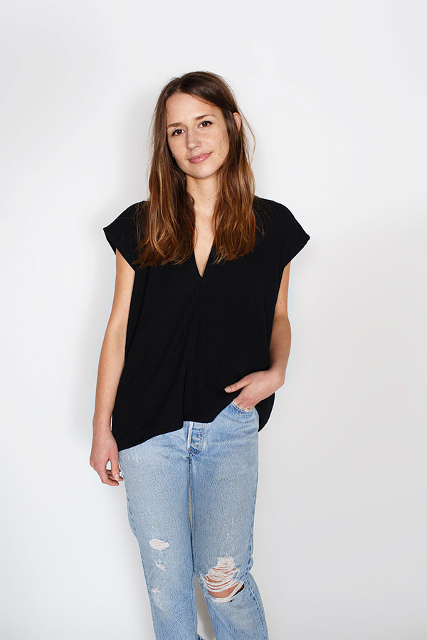 Sale! Black Everyday Top, Double Gauze Sale! Black Everyday Top, Double Gauze
