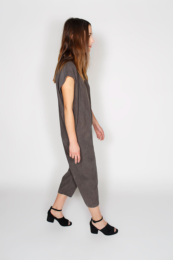 Sale! Coal Everyday Jumpsuit, Silk Sale! Coal Everyday Jumpsuit, Silk