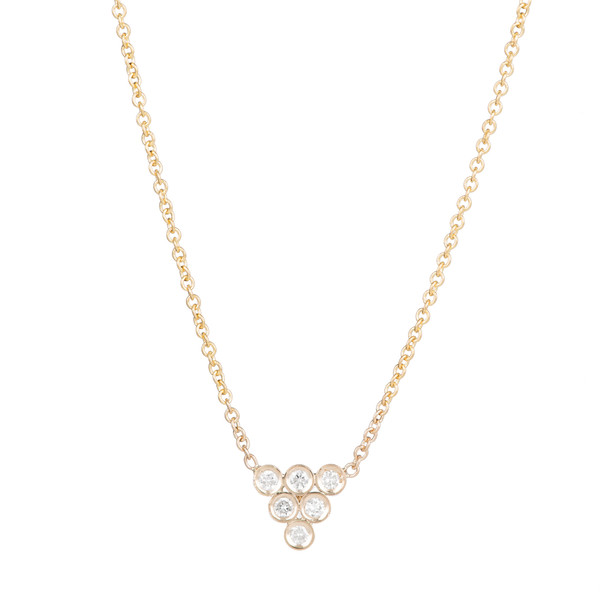 Ariel Gordon 14K Diamond Triad Necklace Ariel Gordon 14K Diamond Triad Necklace