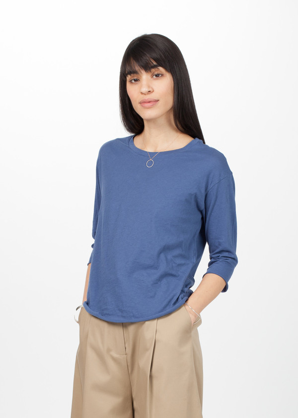 Organic by John Patrick 3/4 Sleeve Crew Neck Tee Organic by John Patrick 3/4 Sleeve Crew Neck Tee