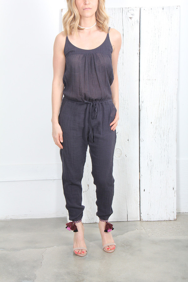 THE NARWHAL GOSSAMER GAUZE JUMPSUIT THE NARWHAL GOSSAMER GAUZE JUMPSUIT