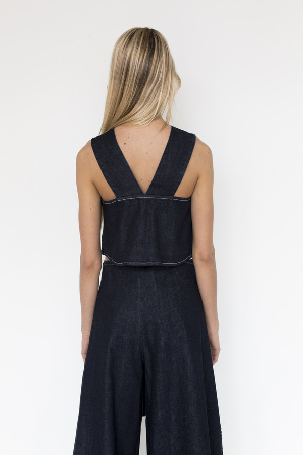 Shaina Mote Denim Thayer Top Shaina Mote Denim Thayer Top
