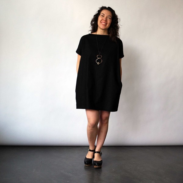 Lu. Dress No. 2 in Asphalt Lu. Dress No. 2 in Asphalt