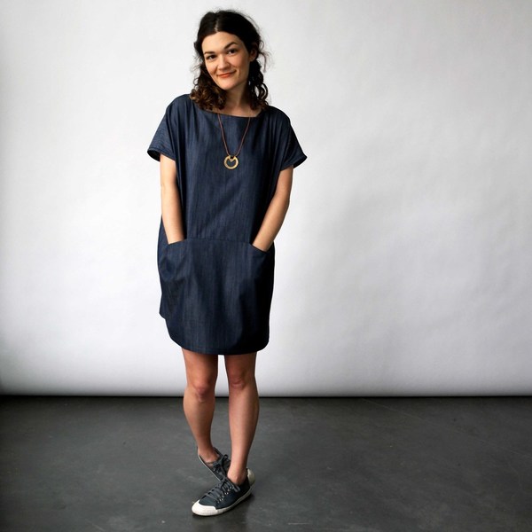 Lu. Dress No. 1 in Chambray Union Lu. Dress No. 1 in Chambray Union