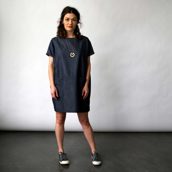 Lu. Dress No. 1 in Chambray Union Lu. Dress No. 1 in Chambray Union