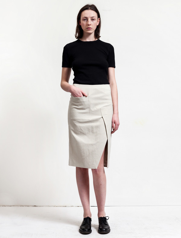 Acne Studios Karlotta Linen Natural Acne Studios Karlotta Linen Natural