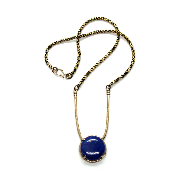 Laurel Hill Jewelry Amla Necklace // lapis Laurel Hill Jewelry Amla Necklace // lapis