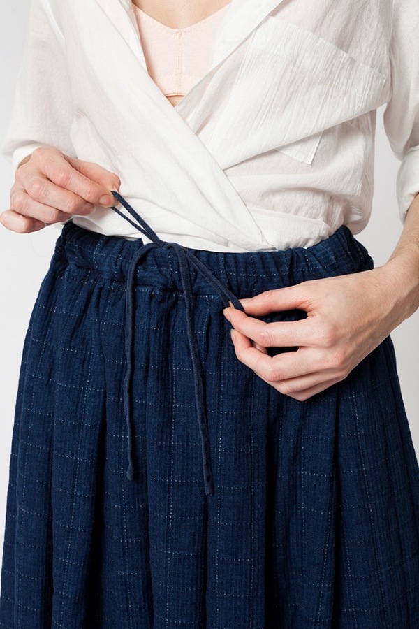 Creatures of Comfort Chantal Skirt - denim Creatures of Comfort Chantal Skirt - denim