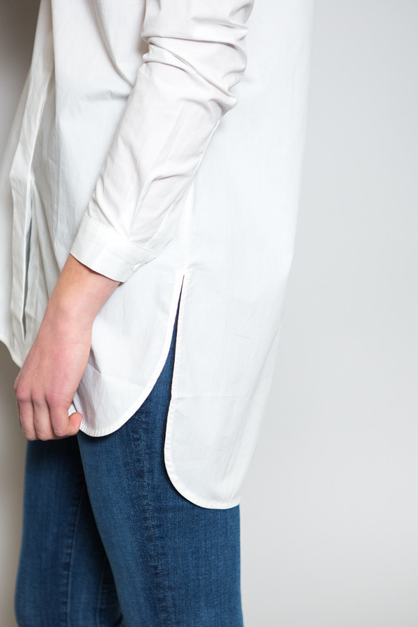 Pocca Long Shirt White Pocca Long Shirt White