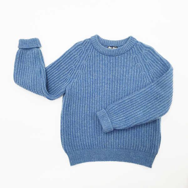 Johan Sky Blue Wool Sweater Johan Sky Blue Wool Sweater