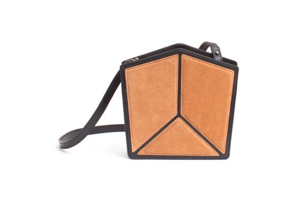 Imago-A Nº20 PENTATONIC BAG, CARAMEL + BLACK Imago-A Nº20 PENTATONIC BAG, CARAMEL + BLACK