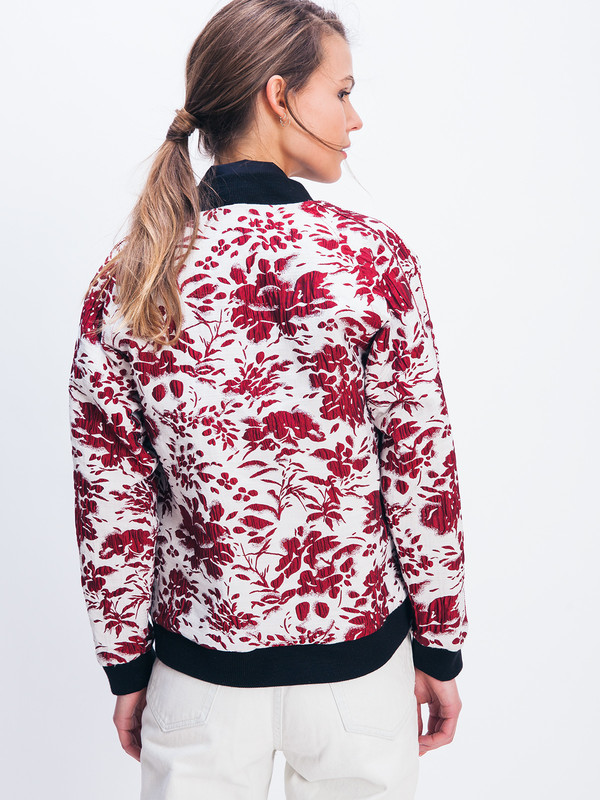 NIKKI CHASIN CAPTAIN REVERSIBLE BOMBER (preorder!) NIKKI CHASIN CAPTAIN REVERSIBLE BOMBER (preorder!)