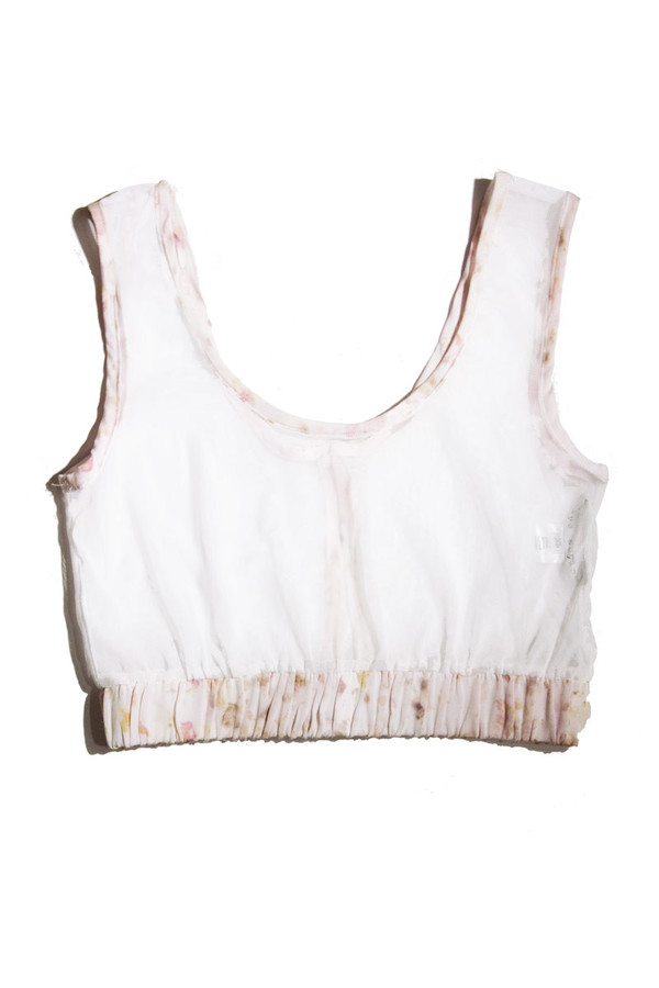 Uye Surana Flora Sheer Crop Cami Uye Surana Flora Sheer Crop Cami