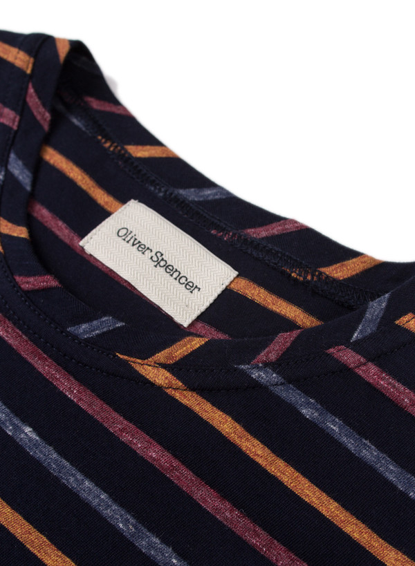 Men's Oliver Spencer Breton Tee Navy/Multi Men's Oliver Spencer Breton Tee Navy/Multi