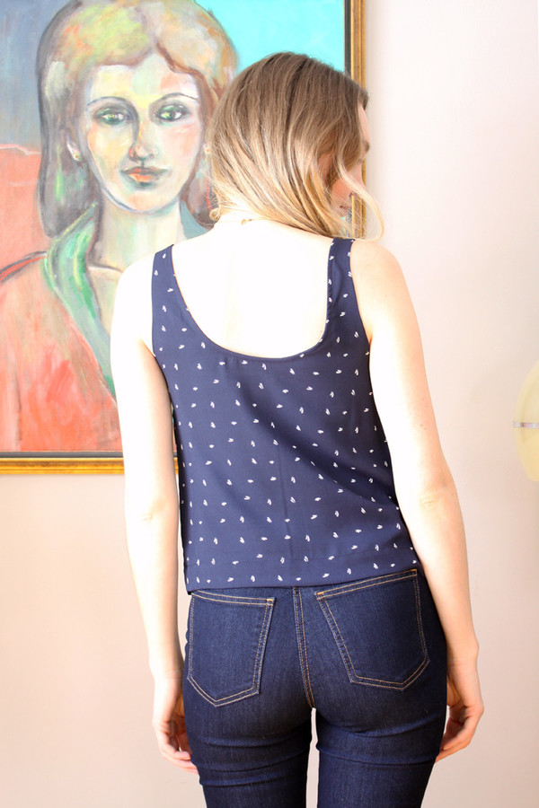 Betina Lou Lea Tank Top Navy Betina Lou Lea Tank Top Navy