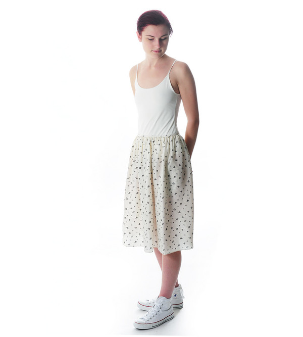Caron Callahan Floral Print Piper Skirt Caron Callahan Floral Print Piper Skirt