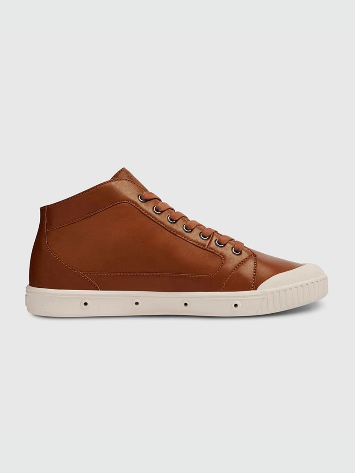 spring court leather high tops