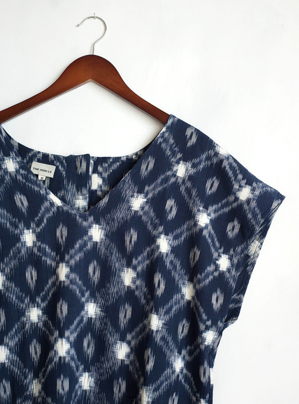 The Odells Ikat Button Shift The Odells Ikat Button Shift