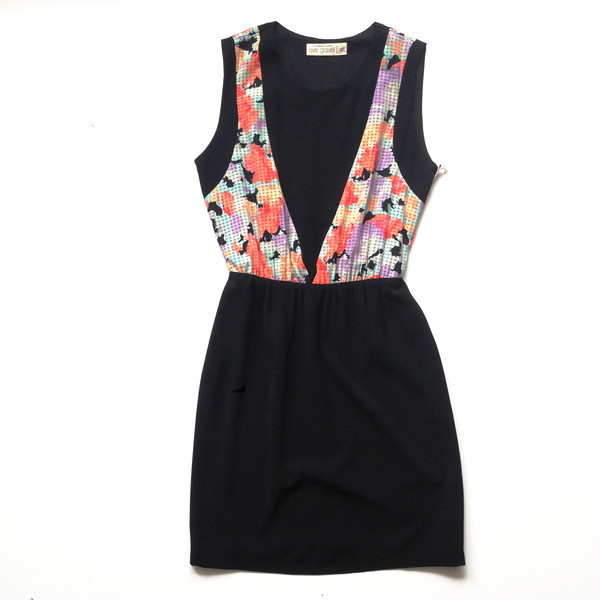 EVE GRAVEL - CHANTILLY - NOIR/FLEURS EVE GRAVEL - CHANTILLY - NOIR/FLEURS