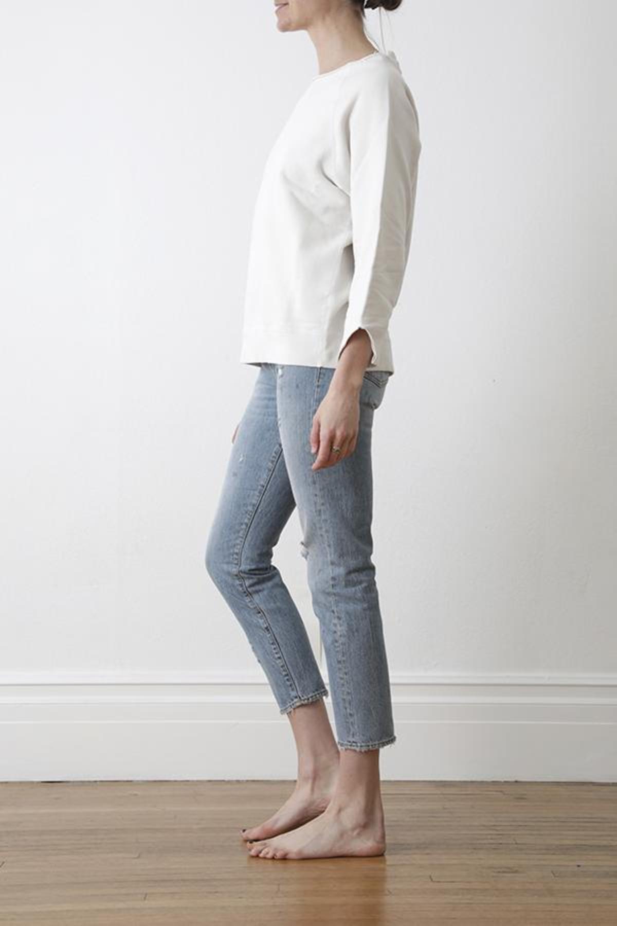 Nili Lotan Luka Scoop Neck Sweatshirt 