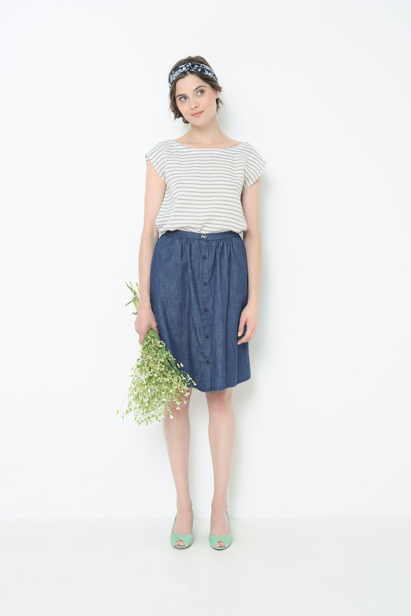 DES PETITS HAUTS OLIVETT SKIRT DES PETITS HAUTS OLIVETT SKIRT