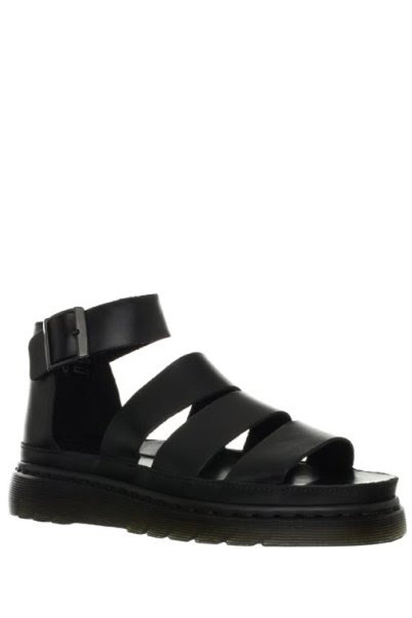 Dr. Martens Leather Clarissa Sandal - Black Dr. Martens Leather Clarissa Sandal - Black
