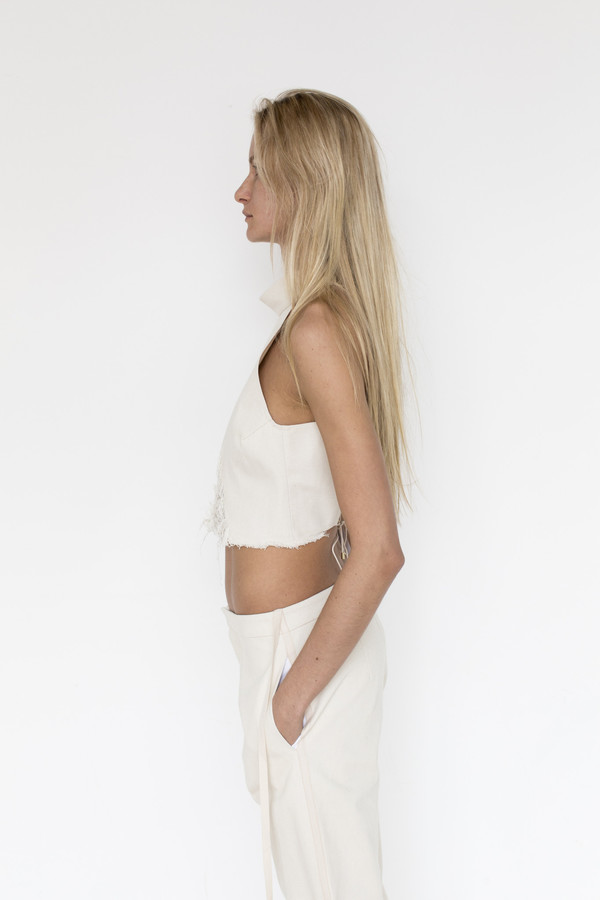 Collina Strada Canvas Rainier Top Collina Strada Canvas Rainier Top