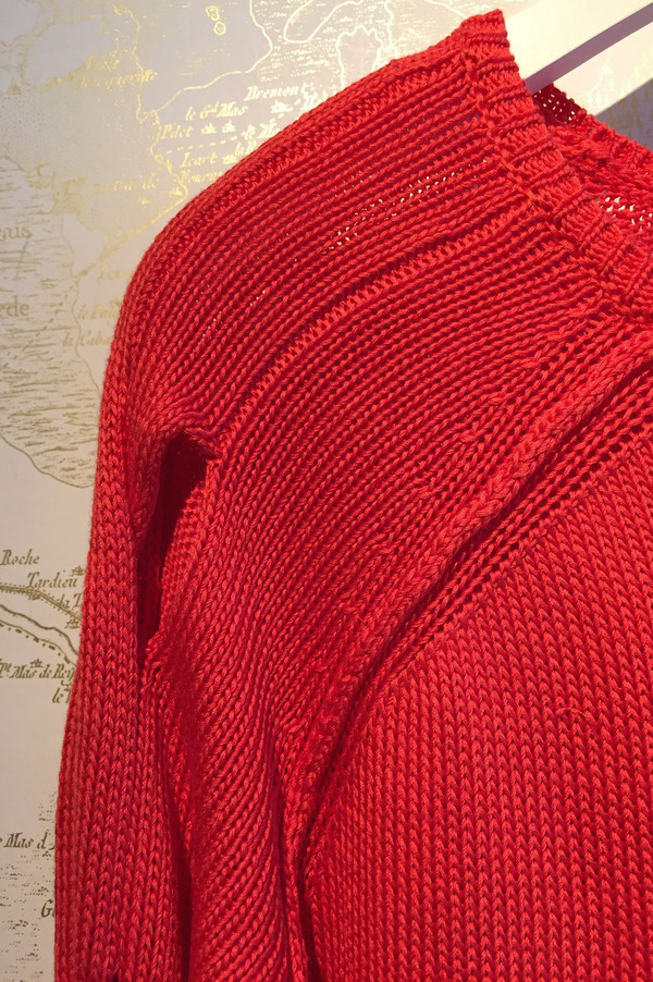 Tess GIberson Cut-out cable knit sweater Tess GIberson Cut-out cable knit sweater