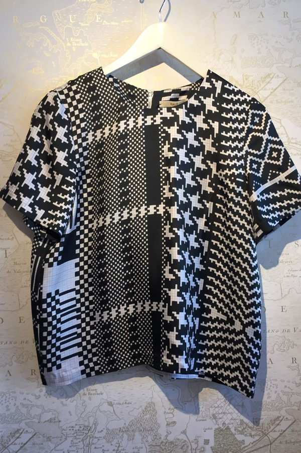 Rhié Silk print tee Rhié Silk print tee