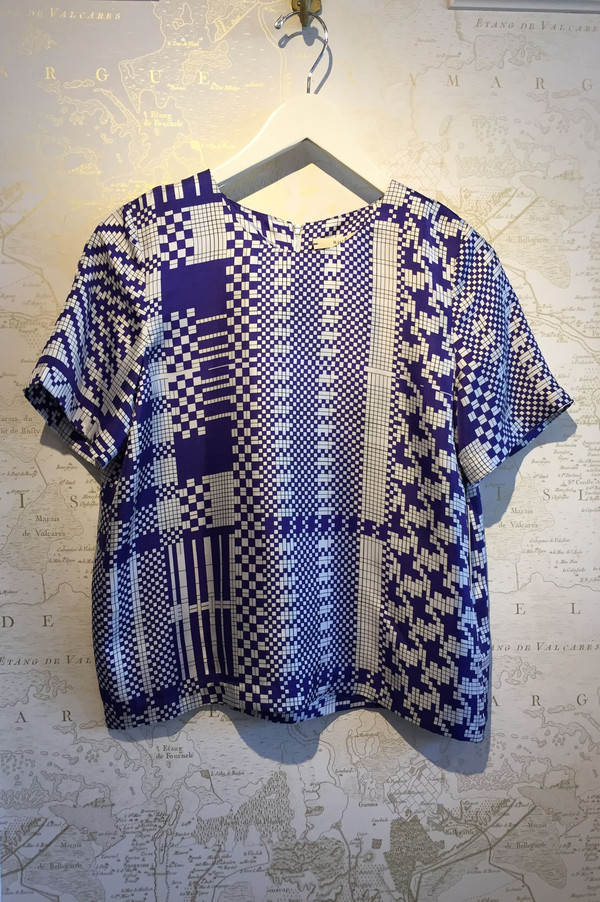 Rhié Silk print tee Rhié Silk print tee