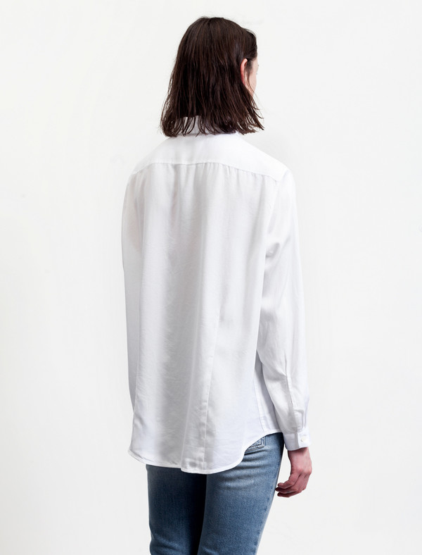 Acne Studios Addle Fluid Denim White Acne Studios Addle Fluid Denim White