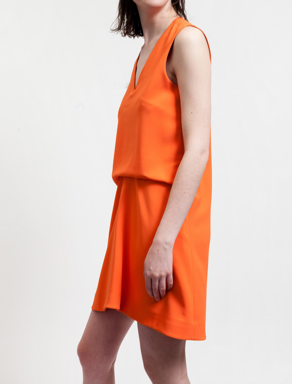 Acne Studios Challa Stretch Crepe Orange Acne Studios Challa Stretch Crepe Orange