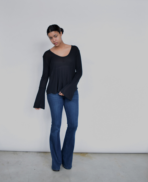 LNA Bell Sleeve Top LNA Bell Sleeve Top