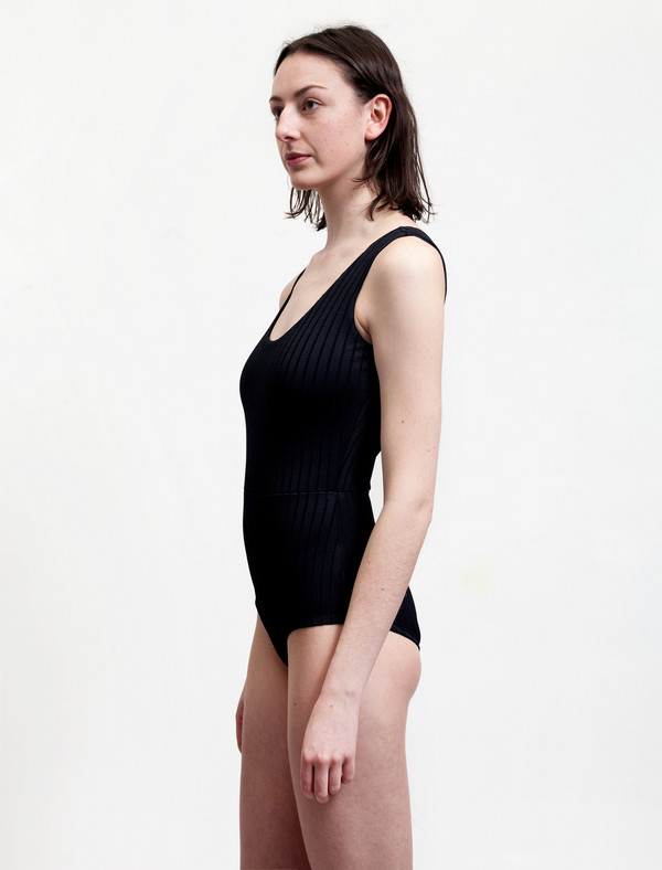 Trademark Womens Ribbed Bodysuit Navy Trademark Womens Ribbed Bodysuit Navy
