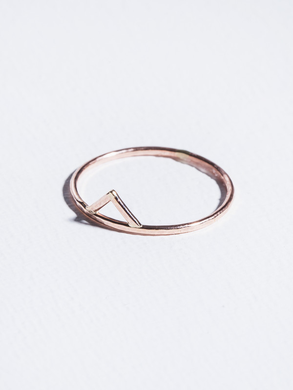 STEFANIE SHEEHAN Gold Spike Ring STEFANIE SHEEHAN Gold Spike Ring