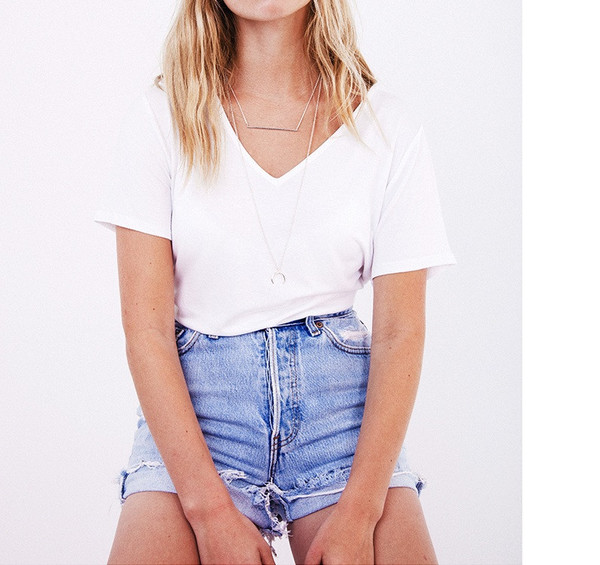 Menage A Deux - V-Neck Tee Menage A Deux - V-Neck Tee