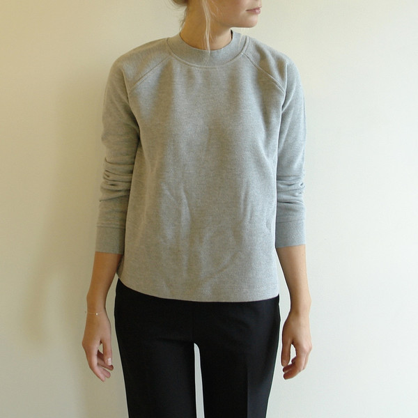 Samsoe Samsoe Grey Crewneck Samsoe Samsoe Grey Crewneck
