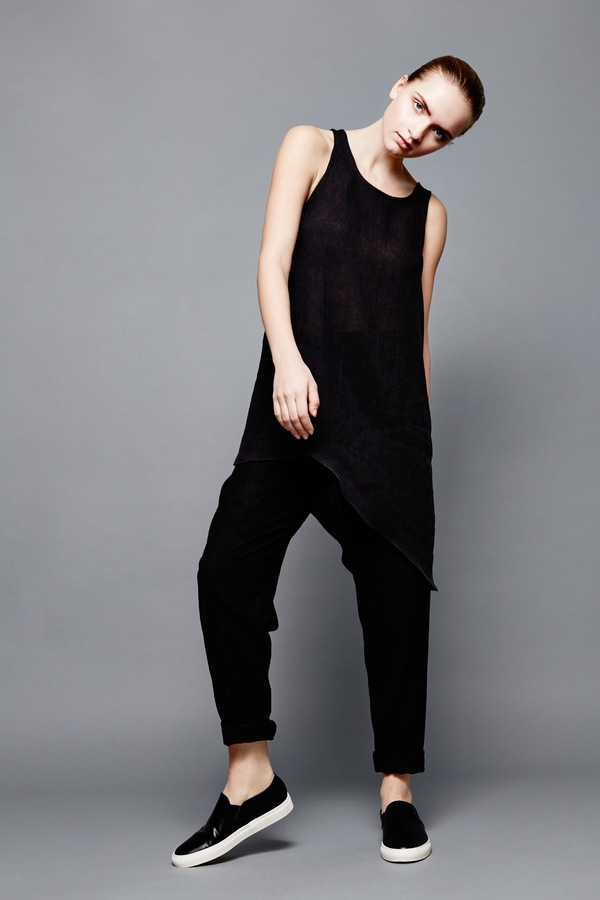 Devlyn van Loon Raw Silk Seamed Pant Devlyn van Loon Raw Silk Seamed Pant