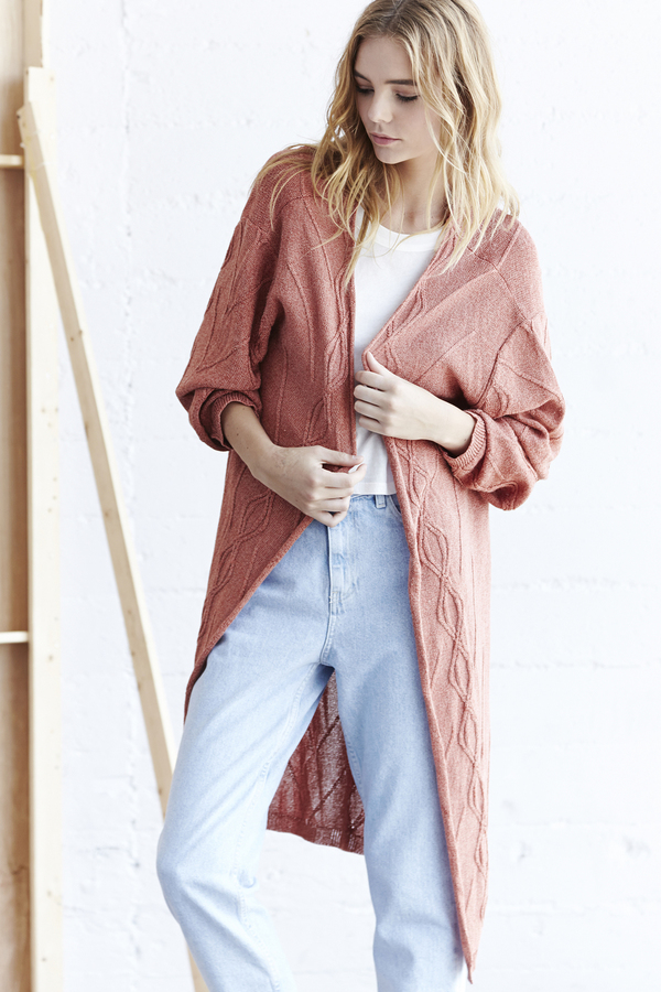 Callahan Cableknit Duster Callahan Cableknit Duster