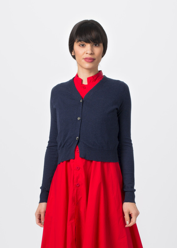 Organic by John Patrick Three Button Cardigan Organic by John Patrick Three Button Cardigan