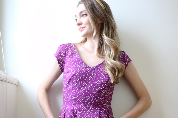 Birds of North America Gander Dress (Purple Starlight) Birds of North America Gander Dress (Purple Starlight)