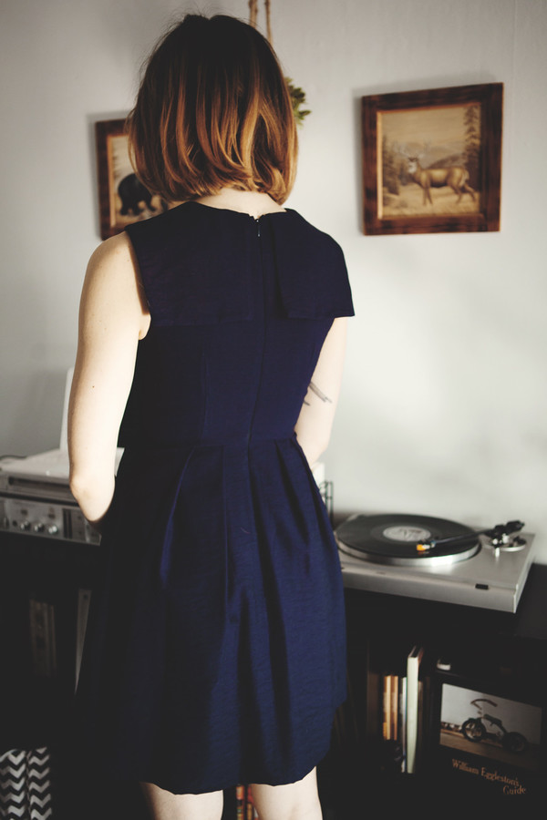 Birds of North America Chiffchaff Dress (Navy) Birds of North America Chiffchaff Dress (Navy)