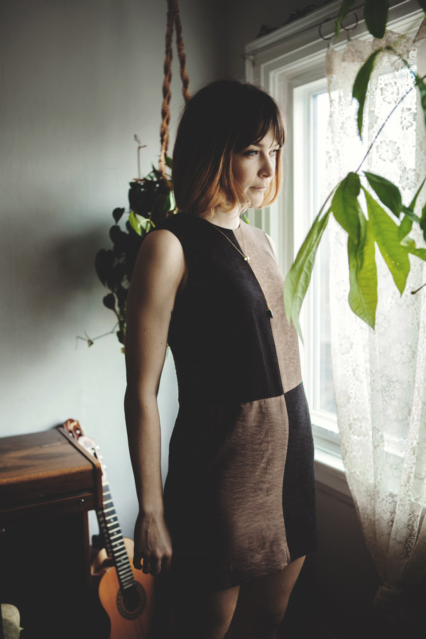 Birds of North America Vanga Dress (Black/Taupe) Birds of North America Vanga Dress (Black/Taupe)