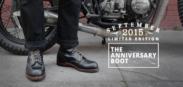 Men's Red Wing Shoes Anniversary Boot 2015 *Limited Edition* Men's Red Wing Shoes Anniversary Boot 2015 *Limited Edition*