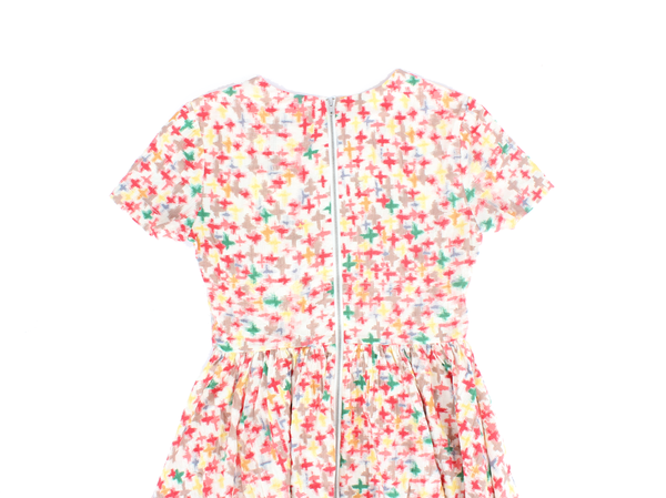 You Must Create Cross Print Dress You Must Create Cross Print Dress