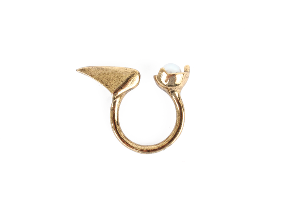Bones + Feathers Collective Pearl + Fin Ring Bones + Feathers Collective Pearl + Fin Ring
