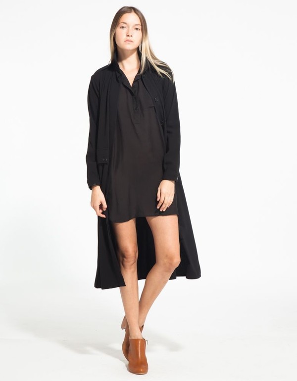 Rodebjer Odessa Coat in Black Rodebjer Odessa Coat in Black
