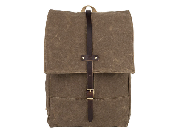 Unisex Waxed Canvas Rucksack Unisex Waxed Canvas Rucksack